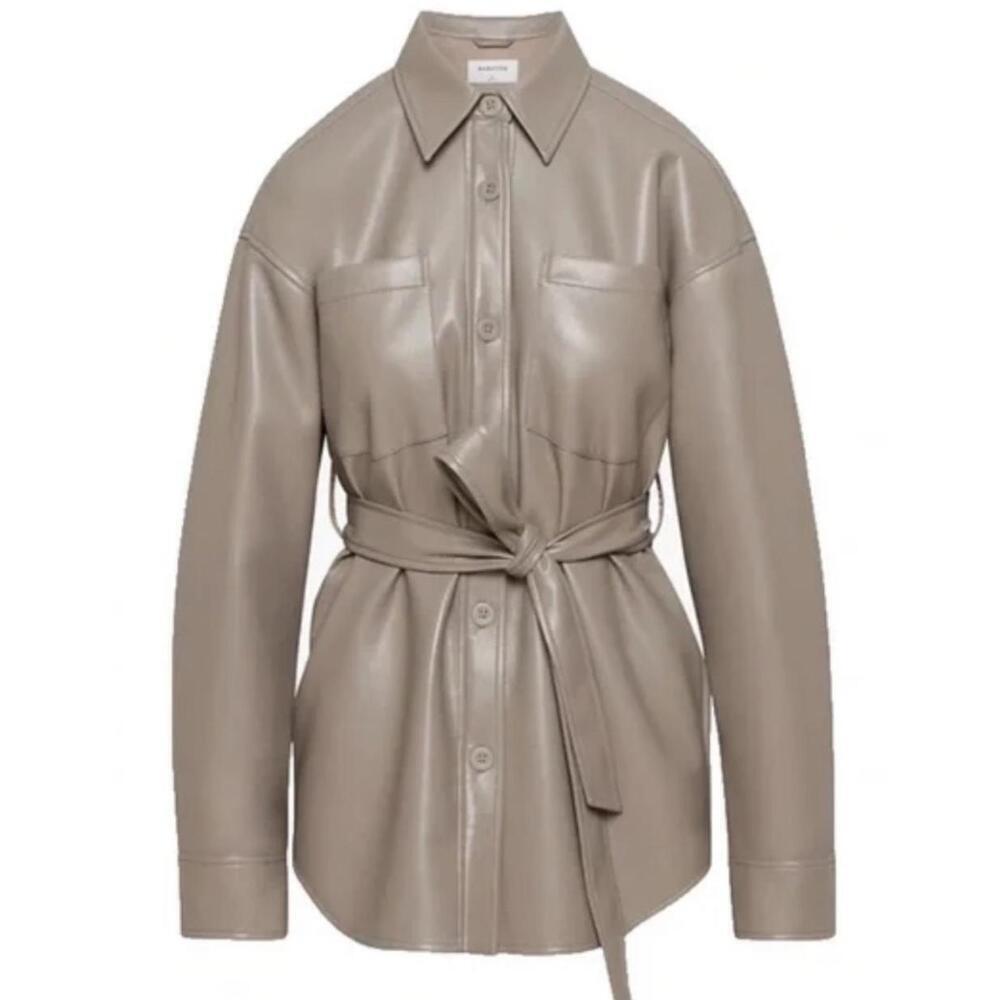 Aritzia Babaton Vegan Leather Ava Jacket - XL NWOT